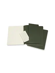 Записник Moleskine Cahier великий, Лінійка Зелений (CH021K15) - мініатюра 4