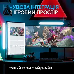 Лампа блогера Logitech Litra Beam TrueSoft Графітовий (946-000020) - мініатюра 3