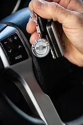 Срібний брелок Chevrolet (Шевроле) (9022.1) - мініатюра 2