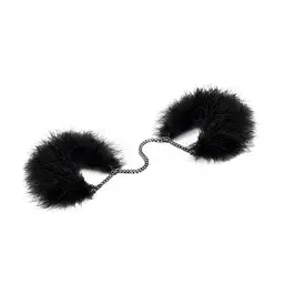 Пухнасті наручники Bijoux Indiscrets Za za zu feahter handcuffs, пір'яні, подарункова упаковка