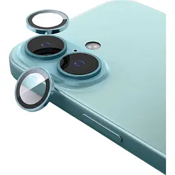 Захисне скло на камеру iLera FocusPro Lens для Apple iPhone 16/16 Plus Green (iLFPGre16) [124805] - мініатюра 5