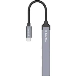 Концентратор ColorWay USB-C 4-в-1 USB2.0х3/USB3.0 (CW-HUB04) - мініатюра 7