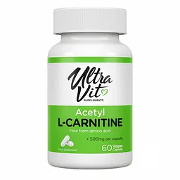 Ацетил- Л-Карнітин Acetyl-L-Carnitine - 60 капсул