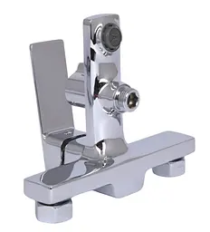 Змішувач для ванни Qtap Capricorn, Chrome (k35) з душовим гарнітуром QTCAP3060102C48222 - мініатюра 3