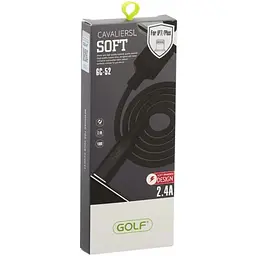 Кабель Golf GC-52I Lightning cable 1m Black - мініатюра 2
