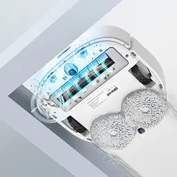 Швабра (насадка, моп) миюча для робот-пилососа Xiaomi Dreame Bot W10 ( RLS5C_W10 ) W10 Pro ( RLS6TAC ) 2 шт. - мініатюра 6