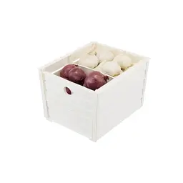 Контейнер для зберігання овочів SCORTA BOX, 23,5x28x20h, 9л молочний