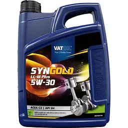Моторна олива Vatoil SynGold LL-III Plus 5W30 5л (50642)