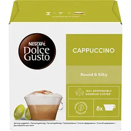Кава в капсулах NESCAFE Dolce Gusto Cappuccino 16 шт 186.4 г - мініатюра 5