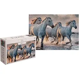 Пазли тришарові Interdruk Horses 4, 1000 шт. (384997) - мініатюра 4