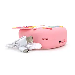 Дитячий фотоапарат D1-A Рожевий єдиноріг, екран IPS 2,4-дюйми, Type-C, Pink, BOX - мініатюра 4