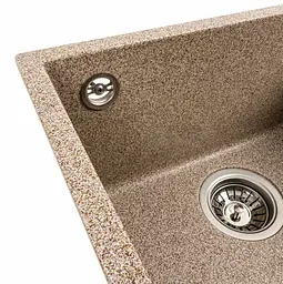 Кухонна мийка Platinum 4040 RUBA матова карамель (SP000040838) - мініатюра 4