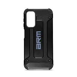Чехол для Samsung Galaxy A14 4G (A145), Panzer, черный, противоударный, бронированный, стиль милитари, панель-накладка, защита всего корпуса, защита дисплея и камеры, термополиуретан (TPU) + поликарбонат (PC), ArmorStandart (ARM70778)