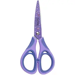 Ножиці дит. Kite HK25-148 Kuromi 13см гумові вставки - мініатюра 2