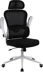 Офісне крісло GT Racer B-5880 White/Gray - мініатюра 5