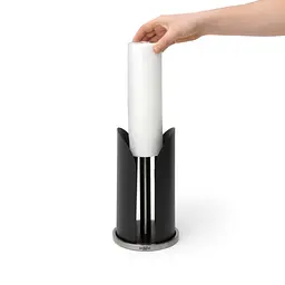 Тримач для паперових рушників МВМ My Home, чорний (KP-23 SS/BLACK) - мініатюра 3