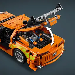 Конструктор LEGO Technic Fast and Furious Toyota Supra MK4, 810 деталей (42204) - мініатюра 5