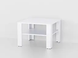 Стіл журнальний Moreli Forte Bengt Mini Білий (id27-0000-55-white) - мініатюра 2