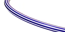 Обруч Зебра 0 міні (53 см) 0172 Бамсик (4820123762021) Жовтий - мініатюра 2