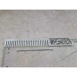 Срібний гребінець Дракон Ірій. 9308 - мініатюра 4