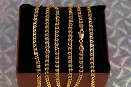 Ланцюг Xuping Jewelry муза 60 см 4 мм золототистий