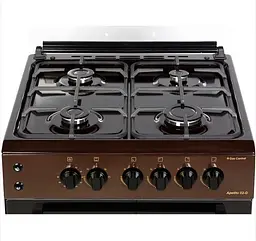 Плита газова ARTEL APETITO 50 02-G BROWN - мініатюра 3