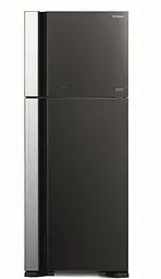 Холодильник Hitachi R-VG540PUC7GGR 184х74х72см 2 двері Х-345 л М-105 л A++ NF Інвертор Сірий скло (R-VG540PUC7GGR)