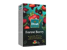 Чай пакетований чорний фруктовий та трав'яний Dilmah 20 пакетиків Лісові ягоди з/я 1,5 г