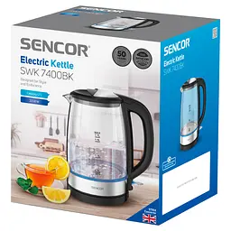 Електрочайник Sencor SWK 7400BK - мініатюра 9