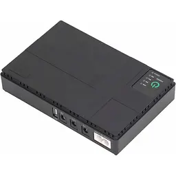 Джерело безперебійного живлення (ДБЖ) для роутера Voltronic DC1018 Black [112051] - мініатюра 3