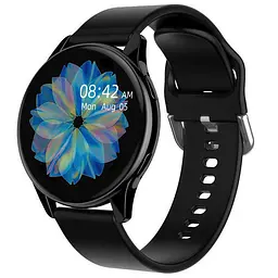 Смарт годинник T2 Pro Active 2 Bluetooth, встановлення свого фону, прийняття/здійснення дзвінків Чорний