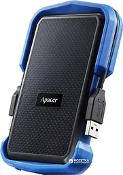 Зовнішній жорсткий диск Apacer AC631 2.5" 2TB USB 3.1 blue (AP2TBAC631U-1) - мініатюра 2