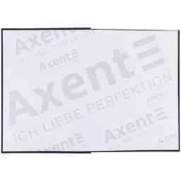 Книга записна Axent A4 One color, 96 аркушів, клітинка, синя (8426-3-A) - мініатюра 3