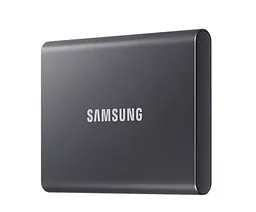 Зовнішній накопичувач SSD Samsung T7 1 TB (MU-PC1T0T/WW) Titan Gray - мініатюра 2