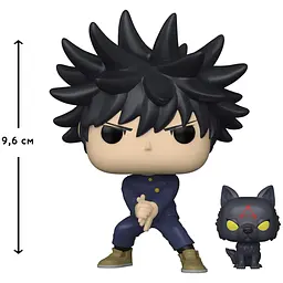 Ігрова фігурка Funko Pop Магічна битва Мегумі з собакою (61360) - мініатюра 2