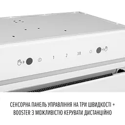 Витяжка повновбудована PERFELLI DESIGN FILINI 5 BIANCO SILENZIO - мініатюра 5