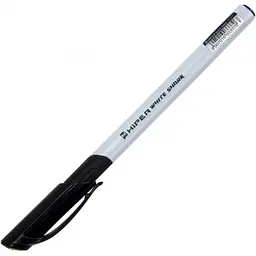 Ручка гелева Hiper NoHG-811 White Shark 0,6мм чорна(10)(100) - мініатюра 1