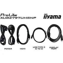 Монітор 27" Iiyama XUB2797UHSNP-B1 UHD IPS 60Hz (XUB2797UHSNP-B1) - мініатюра 12