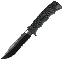 Ніж із фіксованим клинком SOG Seal Pup Elite Mini Чорний