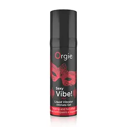 Рідкий вібратор Sexy Vibe, 15 мл вібрація + зігрівальний ефект Orgie (Бразилія-Португалія) - мініатюра 3