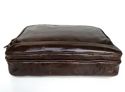 Чоловіча шкіряна сумка Vintage 37х30х10 см sum0013934 - мініатюра 6