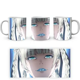 Кухоль GeekLand Шалений азарт Kakegurui Кірарі Момобамі KI.02.25 330 мл білий - мініатюра 4