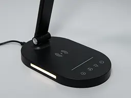Настільна лампа складна LED Diasha A5508BK wireless charge, 14W, бездротова зарядка, регульована висота, сучасний стиль для дому - мініатюра 6