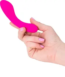 Мінівібратор The Mini Swan Wand, два вібромотора, для вагінально-кліторальний стимуляції - мініатюра 4