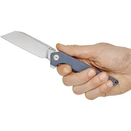 Ніж CJRB Rampart G10 Gray-blue - мініатюра 5
