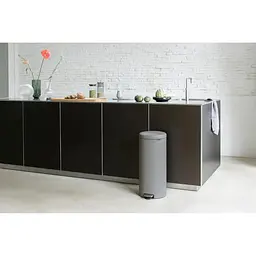 Бак для сміття з педаллю Brabantia NewIcon Pedal Bin 30 л сірий (119187) - мініатюра 4