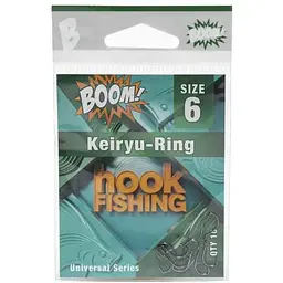 Гачок для мирної риби BOOM Keiryu-Ring №6 (10 шт/уп) (BN)
