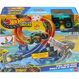 Набір Hot Wheels Monster Trucks Монстро-атака акули (JFR08) - мініатюра 3