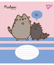 Набір зошитів шкільних YES А5/12 лінія Pusheen The Cat 25 шт (767613) - мініатюра 3