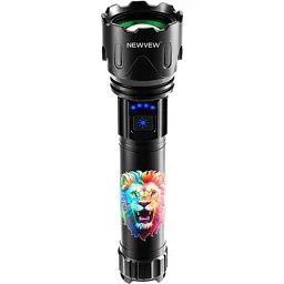 Ліхтар NEWVEW NV-K47-Lion 3000mAh, Black (NWVW-NV-K47-LION-BK)